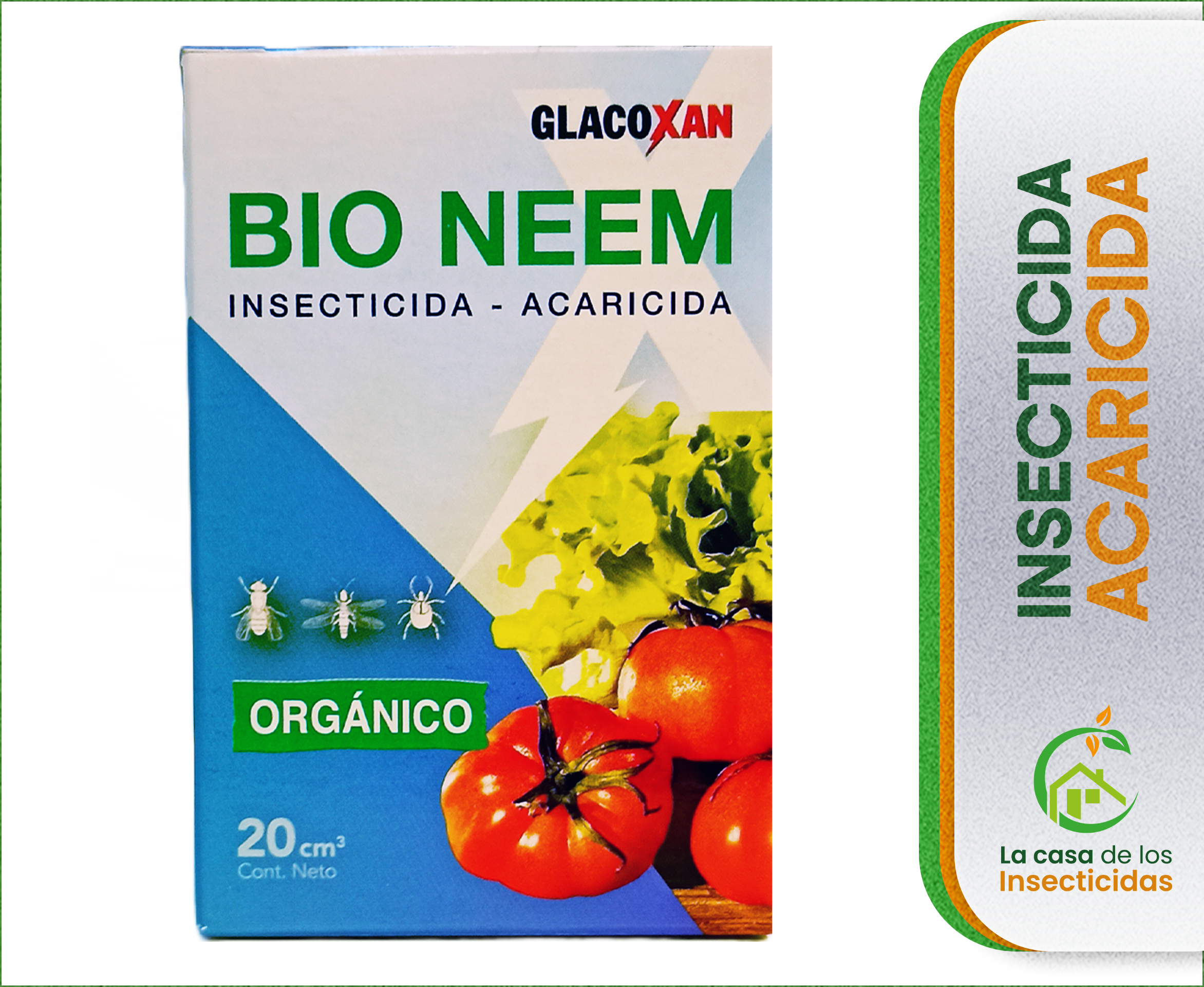 Glacoxan Bio Neem Aceite de Neem Organico.